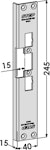 Monteringsstolpe ST4049-15 vinklad
