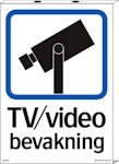 TV/video bevakning 210x297mm