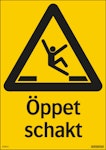 Öppet schakt 210x297mm