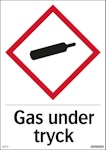 Dekal Gas under tryck 148x210mm