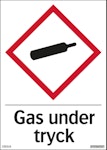 Dekal Gas under tryck 105x148mm