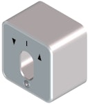 Nyckelbrytare 230V reläkort C5S/C10S utan cylinder