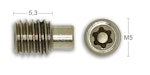 Stoppskruv M5 X 8mm (316-19) SB