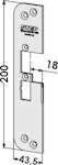 Monteringsstolpe ST4030V-18 plan vä