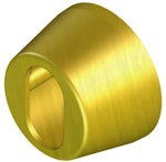 Cylinderring 33mm utsida BB mattmässing