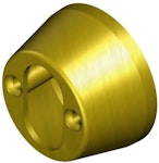 Cylinderring 30mm insida BB mattmässing