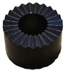 Axeladapter EMSW 13mm svart