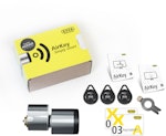 Startpaket Airkey rundcylinder utsida nickel 