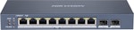 PoE Switch 8 Ports managed DS-3E1510P-SI