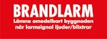 Skylt brandlarm utrym ljud/blixt 240x90 röd