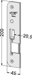 Säkerhetsslutbleck ST9013V-20