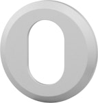 Cylinderring DA 7394 för cylinderskylt DA 7395 mattsilver