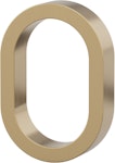 Distansring DA7395 5mm mattmässing