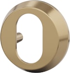 Cylinderring DR 7320 oval 8mm mattmässing