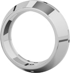 Cylinderring R7354 rund NO 18mm krom