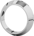 Cylinderring R7352 rund 16mm krom