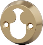 Cylinderring 7330 rokoko 8mm mattmässing