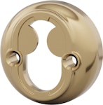 Cylinderring D7330 rokoko 8-19mm mattmässing