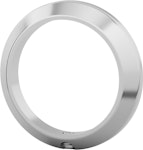 Cylinderring DR R8354 rund NO 21mm mattkrom