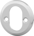 Cylinderring DR 3840 oval 21mm Rostfri matt