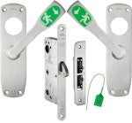 Nödutrymningsbeslag DEAK 907 höger rostfritt stål