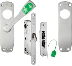 Nödutrymningsbeslag DEAK 905 Micro höger rostfritt stål