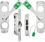 Nödutrymningsbeslag DEAK 903 Micro höger polerat rostfritt