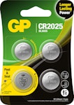 Batteri CR2025 Litium Safety seal 4-pack