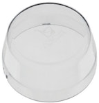 Plastkåpa låsvred EC-2 Ø50 transp.