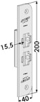 Slutbleck STEP 120 ST2030 15,5mm