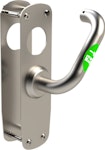 Nödutrymningsbeslag ST17951-L-1 borstat rostfritt stål vänster