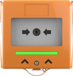 Larmknapp LK-LED indikering och larmsignal orange