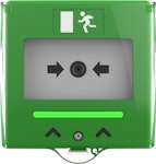 Larmknapp LK-LED indikering och larmsignal grön