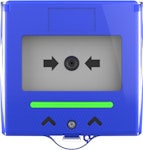 Larmknapp LK-LED indikering och larmsignal blå