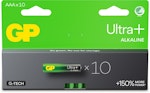 Batteri LR03 AAA Ultra Plus alkaliskt 10-pack