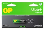 Batteri LR6 AA Ultra Plus alkaliskt 10-pack