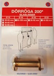 Dörröga 3865 14mm lock mässing SB